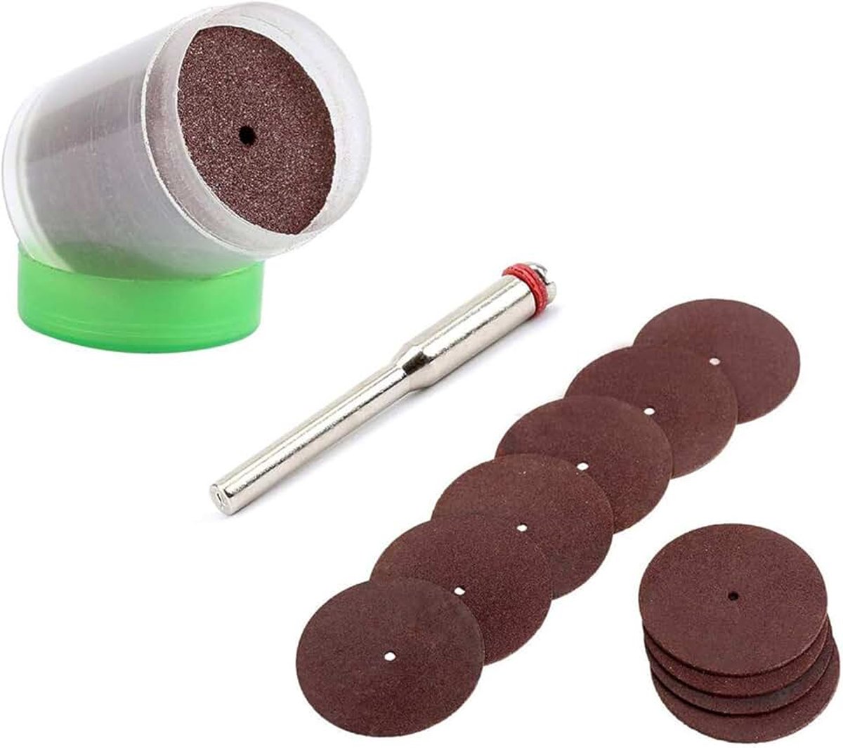 Set -35 stks Bladen Snijschijf Versterkte Afgesneden Slijpschijven Wielen Set 22mm met Prieel Doorn voor Rotary Tool