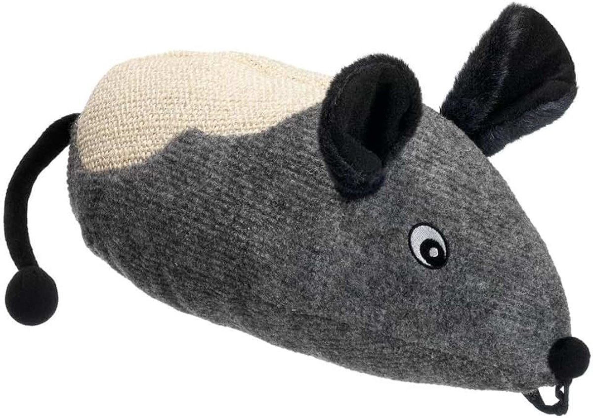 Krabspeelgoed Big Mouse L: 40 cm B: 16 cm H: 14 cm