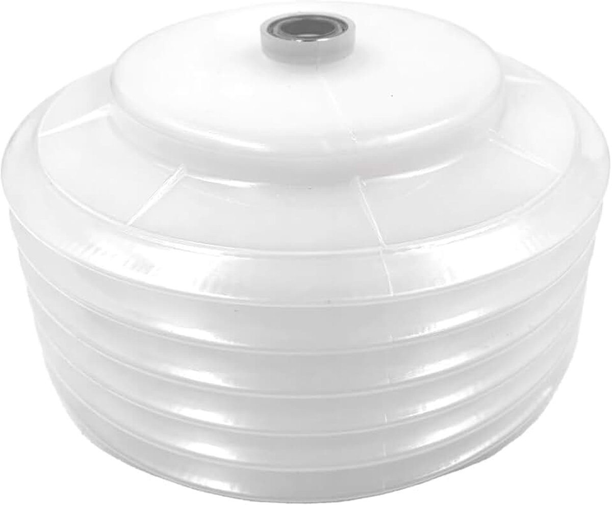 Stofschaal, gatenzaag-stofafzuiging voor inbouwlampinstallatie, geschikt voor alle gatzagen tot 155 mm zaagdiameter