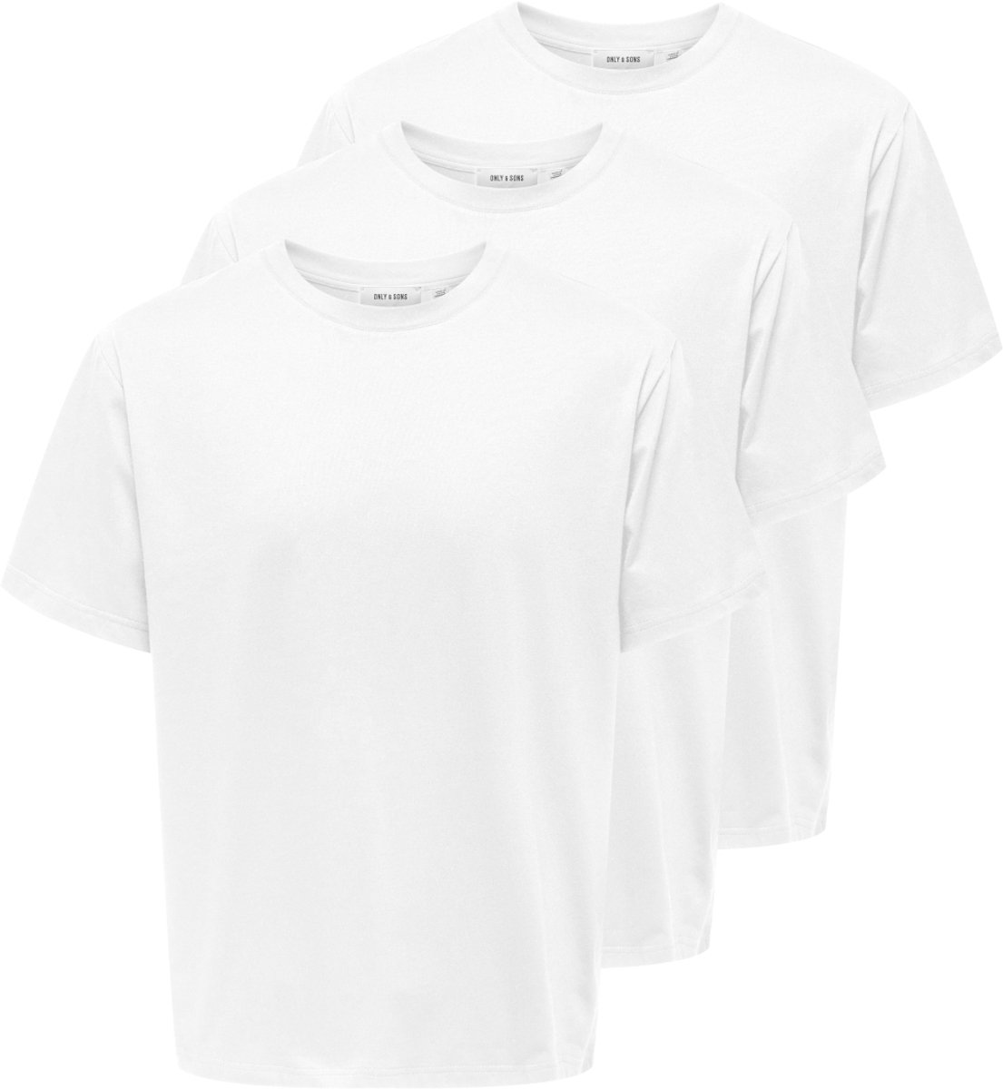 ONLY & SONS - ONSJEFF RLX SS TEE 3-PACK OTL Heren T-shirt
