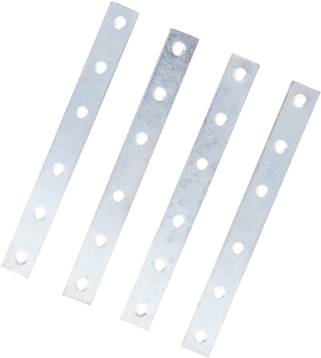 Rechte Verzinkte Reparatie Plaat Beugel Brace 150 mm (6 inch) - Pack van 4 Stuks - Reparatie Plaat Beugel Brace