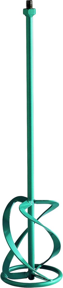 Mixer Roestvrij Staal - Mengkraan Gereedschap - Materiaalmengen Korthoudend - Compact Ontwerp - 11 x 4 x 16 cm - Turquoise