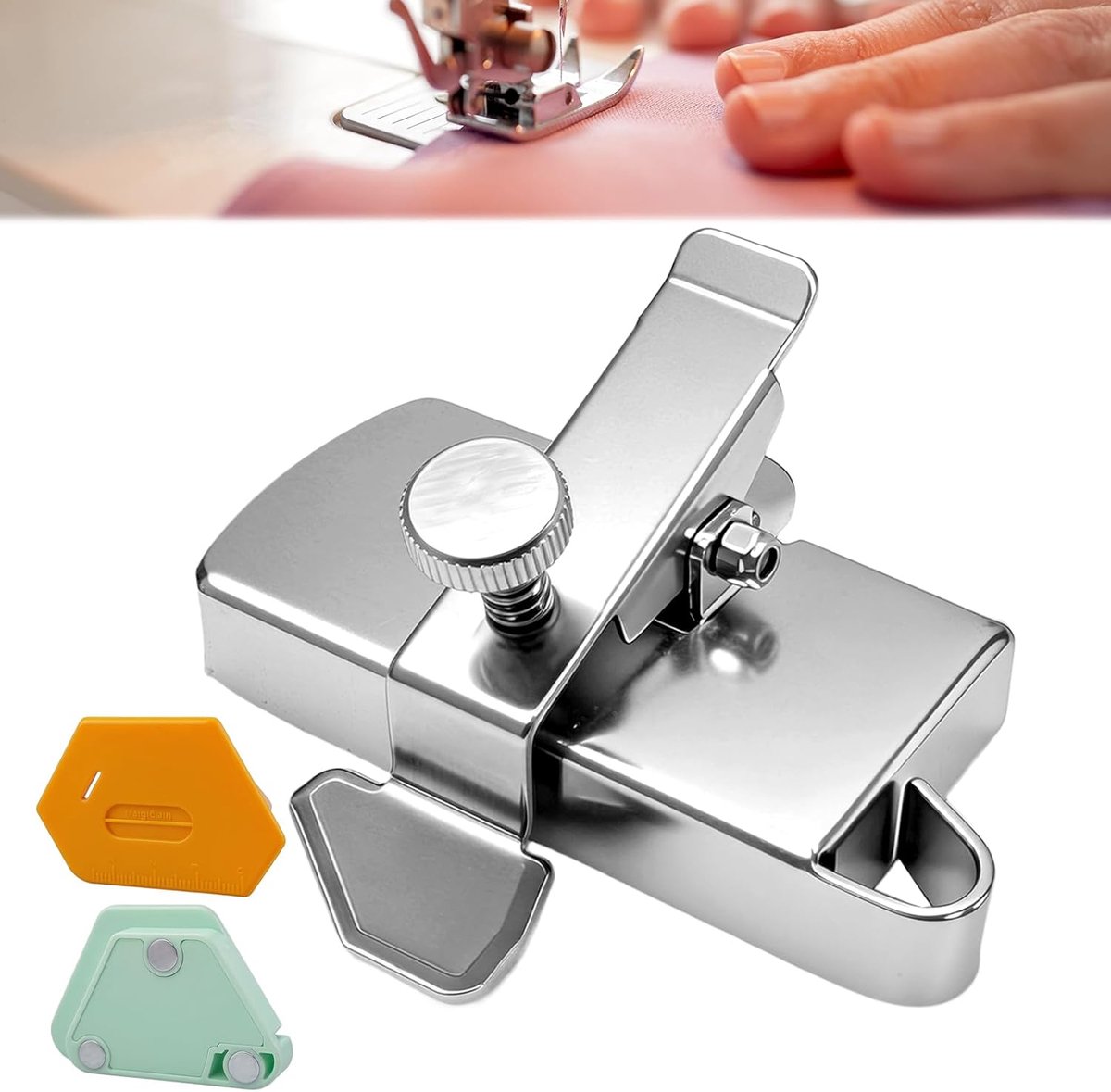 3 stuks magnetische naadgeleiding, naai-accessoires magnetisch, naaimachine bevestigingsgeleiders, multifunctionele magnetische naadgeleider, naaihulp, een naaigeschenk geschikt voor