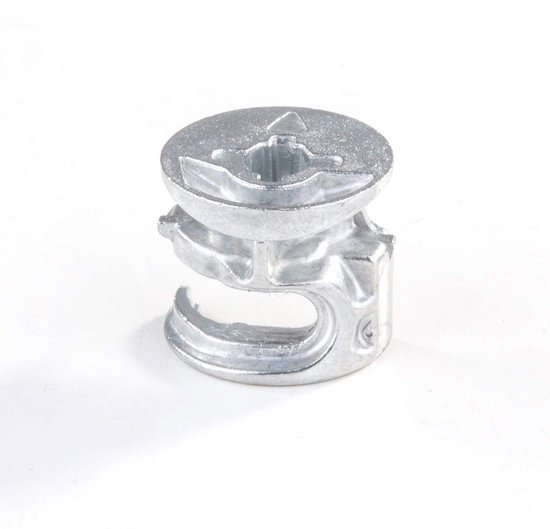 100 x excentrieke meubelverbinders kastverbinders diameter 15 mm plaatdikte 17-18 mm — afbeelding 3
