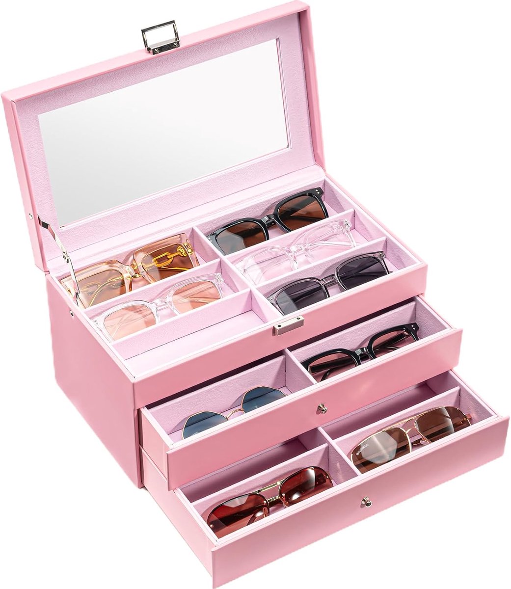 Sunglasses Organizer uniseks-volwassene zonnebril organizer