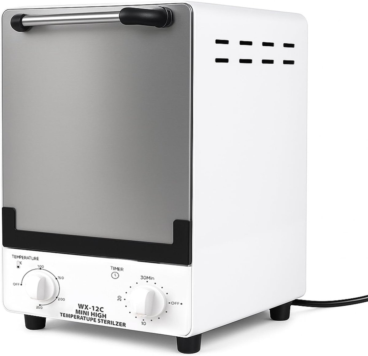 SnelShoppen - Sterilisator op Hoge Temperatuur, 12 Liter, Infrarood Autoclave-sterilisator met Instelbare Temperatuur en Tijdregeling voor Nagelstudio
