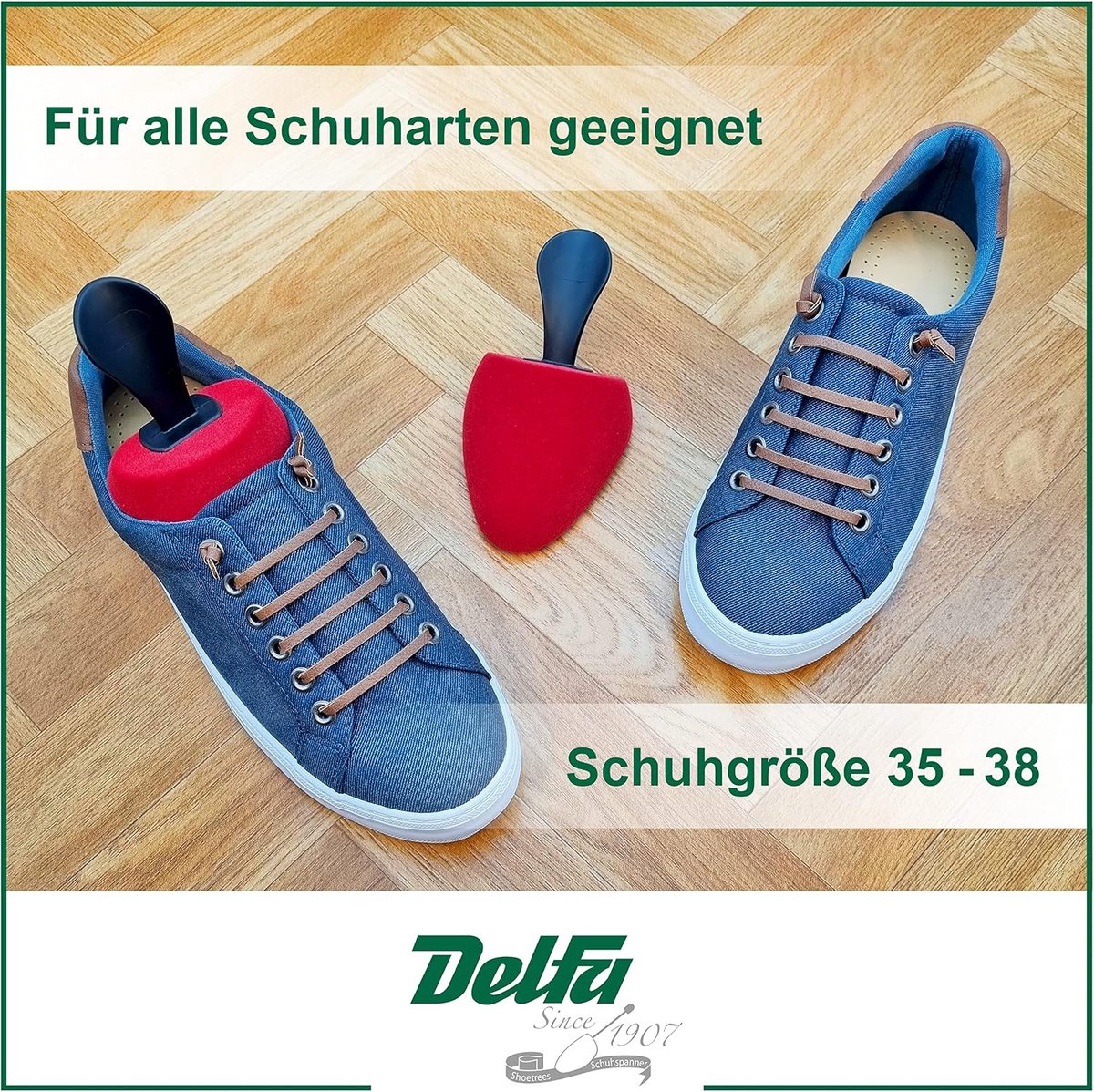 Schoenspanner universeel - maat 35-38 - schuimrubber schoenvormer schoenspanner - voor dames pumps