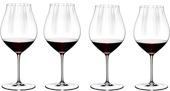 Riedel Wijnglazenset - Rode Wijnglazen - Performance - Pinot noir - 830 ml - 4 Stuks