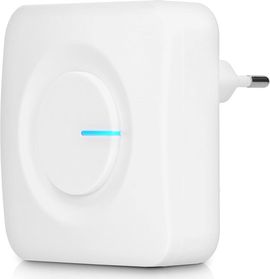 Draadloze Deurbel - Kinetische Bel - Eenvoudige Installatie - Geen Batterijen Nodig - Tot 200 Meter - Wit — afbeelding 2