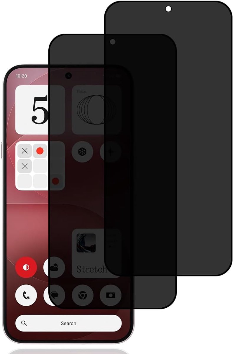 Screen Protector voor Nothing Phone 4a Pro [2 stuks] | anti-spy gehard glas film,9H hardheid,krasbestendig,hoge gevoeligheid,anti-spy schermbeschermer voor Nothing Phone 4a Pro