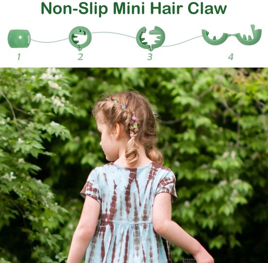 Haarklauw, kleurrijke mini-haarclips, parelclips, kleurrijke parels, haarspelden, antislip, zeer klein, kunststof parels, haarspelden voor baby's, vrouwen, willekeurige kle — afbeelding 4