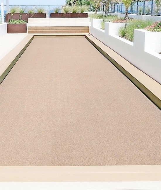 Naaldvilt Tapijt - Vloerbedekking Meter - Evenementen Aankleden - Brandvertragend B1 - 2 x 1 m - Beige — afbeelding 3