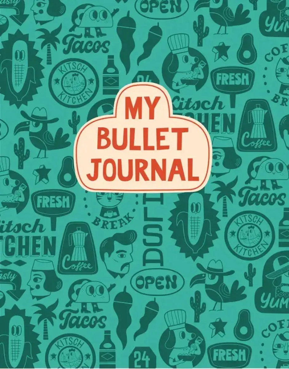Kitsch Kitchen Bullet Journal El Restaurante Mexican Summer