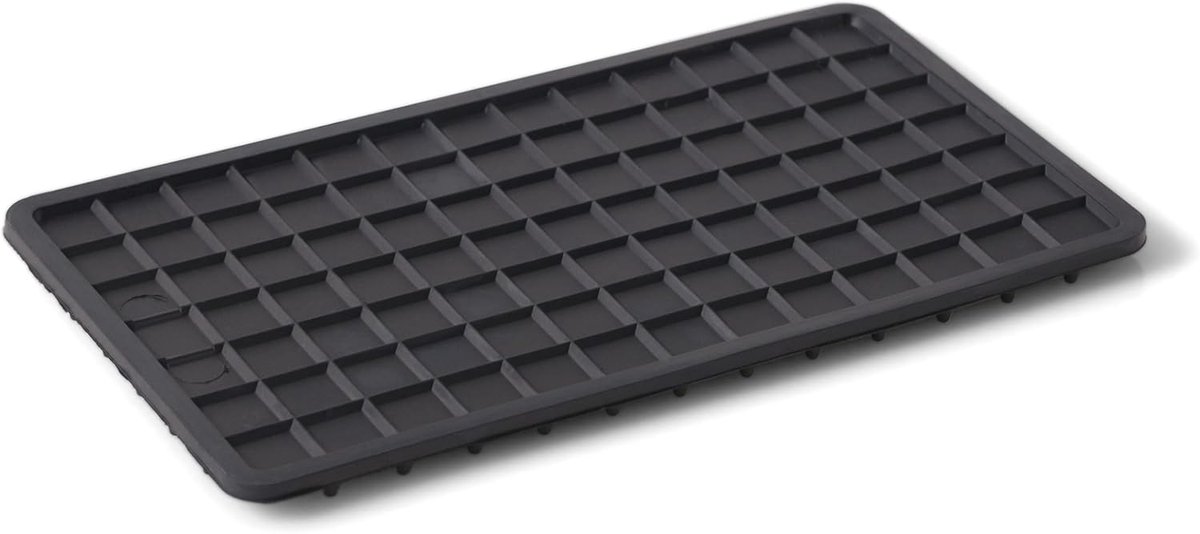 - Warmte-isolerende plaat van 100% silicone voor strijkijzer - Hittebestendig tot 210 °C - Multifunctioneel ook voor koffiezetapparaten en potten
