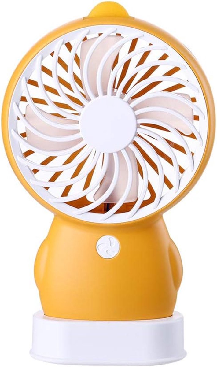 Mini Ventilator - Handwaaier Elektrisch - Persoonlijke Koeling - Stille Werking 2 Snelheden - 78 x 28 x 132 mm