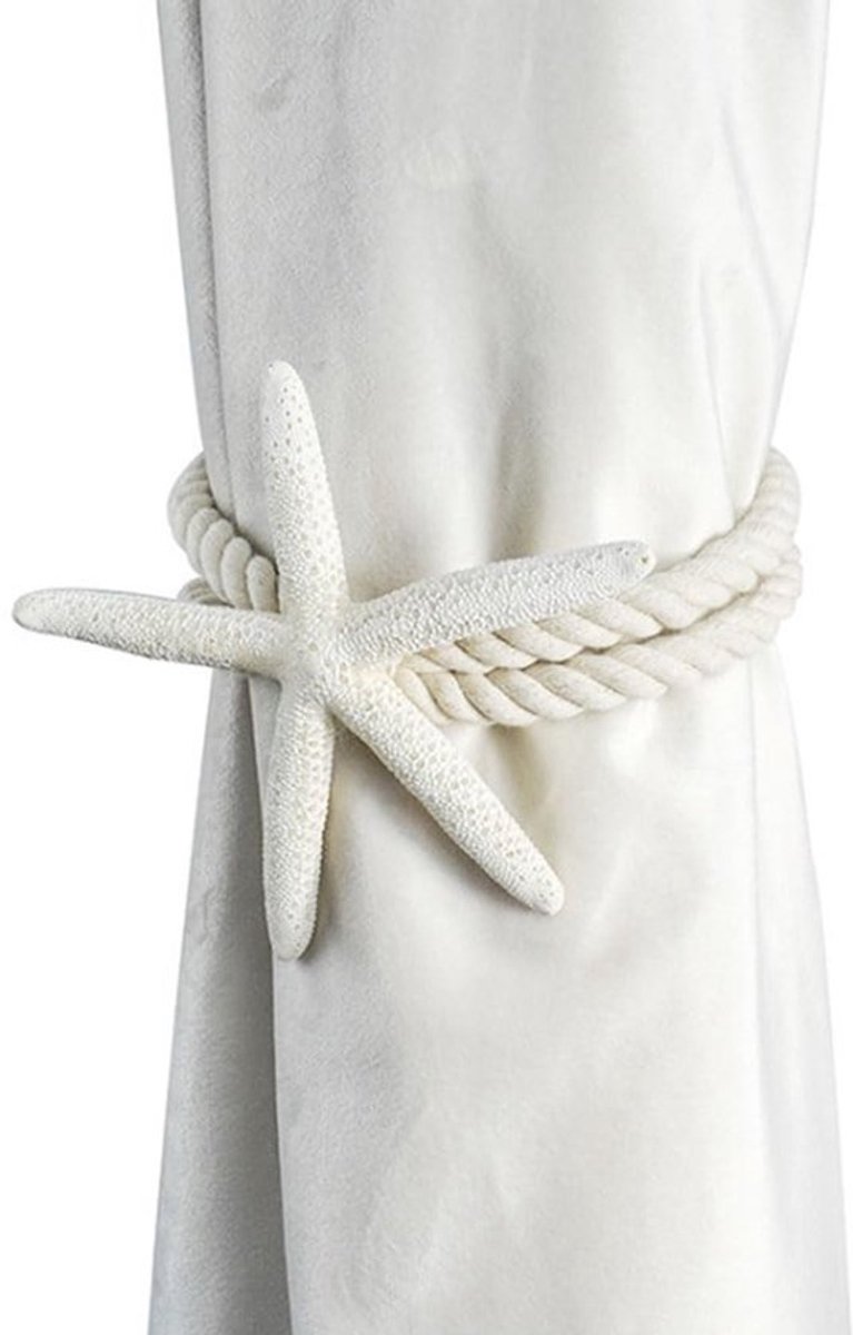 Vt products - Zeester Gordijn Tiebacks - Gordijn Holdback Gespen - Decoratieve
