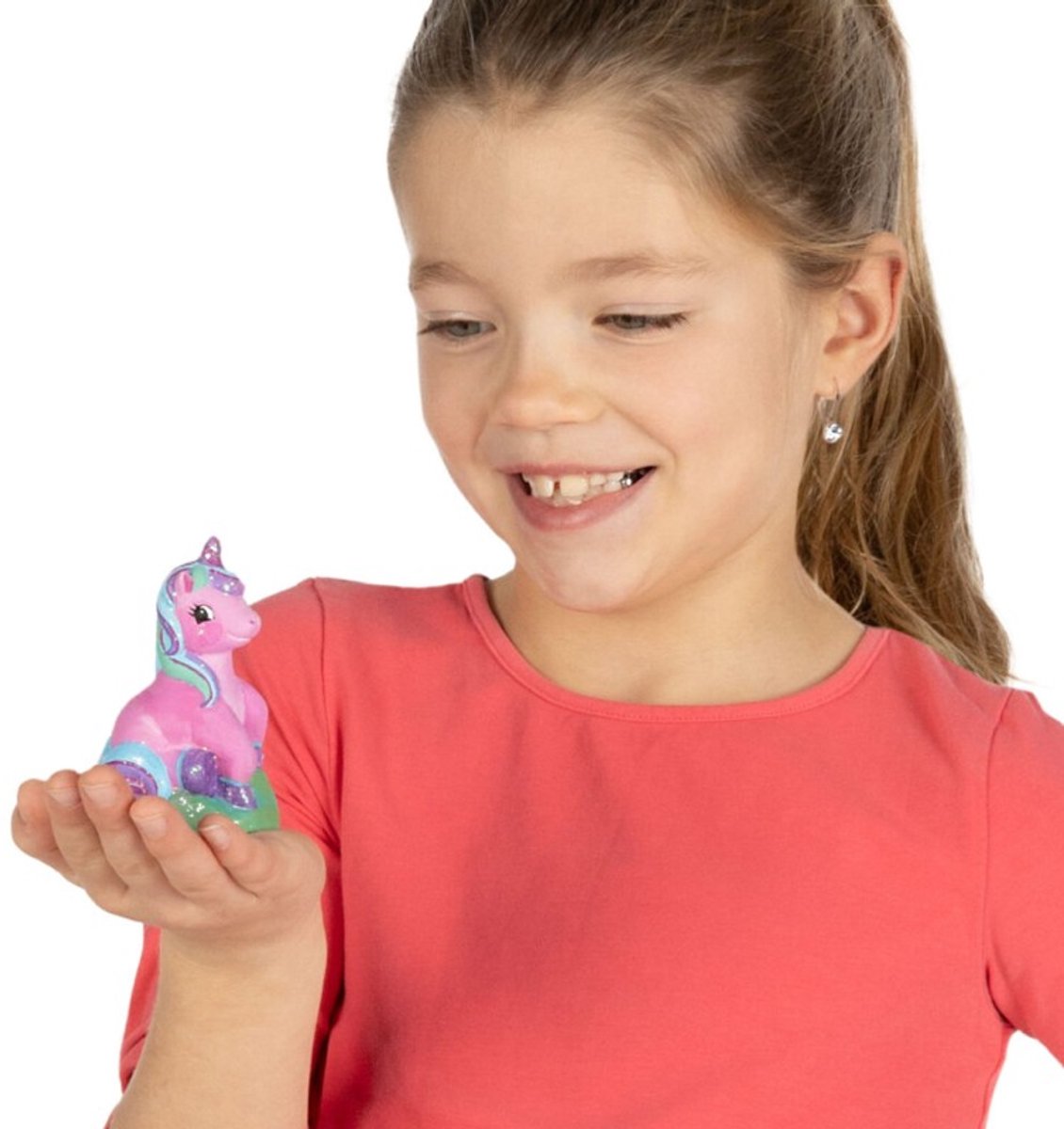 SES Creative Gieten en Schilderen Set - Unicorn met Latex Gietmal - Voor Meisjes vanaf 5 Jaar - Knutselen - Schoencadeautjes Sinterklaas — cadeau in Hobby - foto 8
