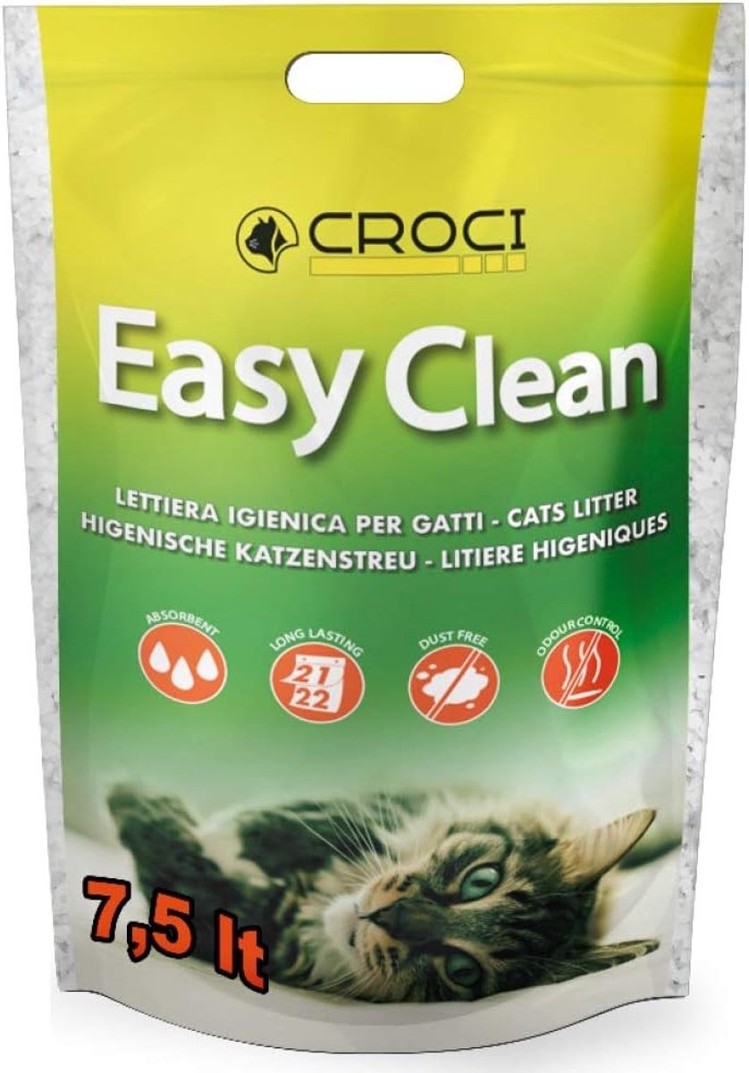 Kattenbak Vulling - Natuurproduct - 99% Silicium - Geurabsorberend - Voor Katten en Puppy’s