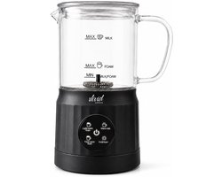 Glazen Melkopschuimer - PFAS-vrij - 4-in-1 Functies - Elektrisch - Voor Koffieliefhebbers