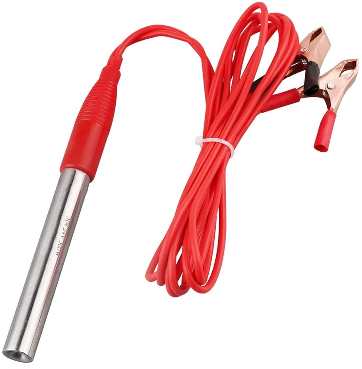 Immersieboiler - Verwarmingselement - Water Verwarmen - Draagbaar met Klem - 12V 150W - Zilver