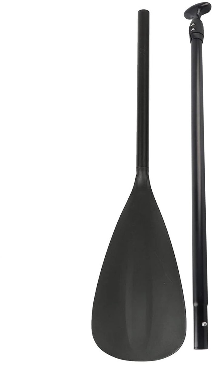 Verstelbare Peddel - SUP Peddel - Watersport - Vergroot Bladontwerp - 215 cm - Zwart