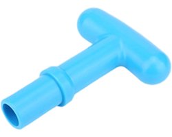 Peddel Handvat - T-Handgreep Water - Watersport Comfort - Ergonomisch Antislip - 2.3cm Schacht - Blauw