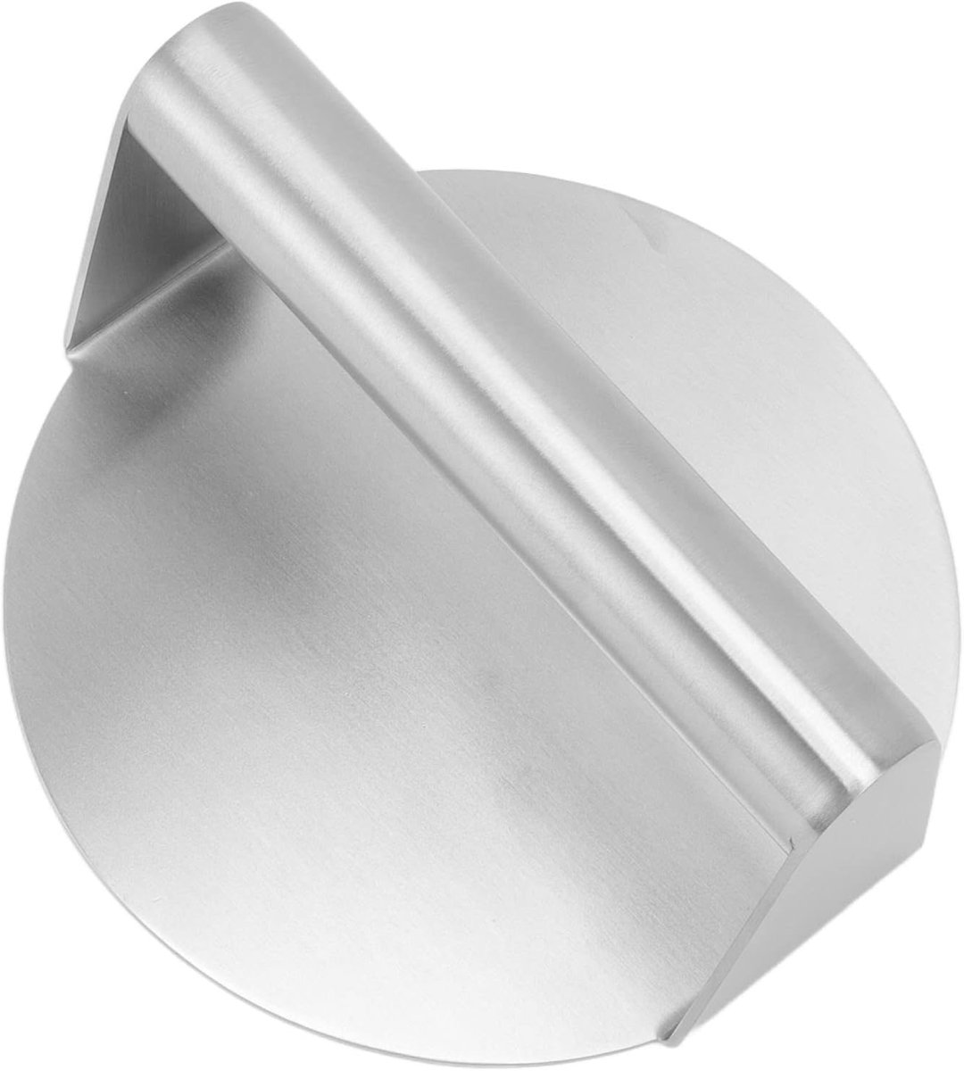 Burgerpers - Vleespers - Hamburgers Grillen - Gelijkmatige Warmteverdeling - 15 cm - Zilver