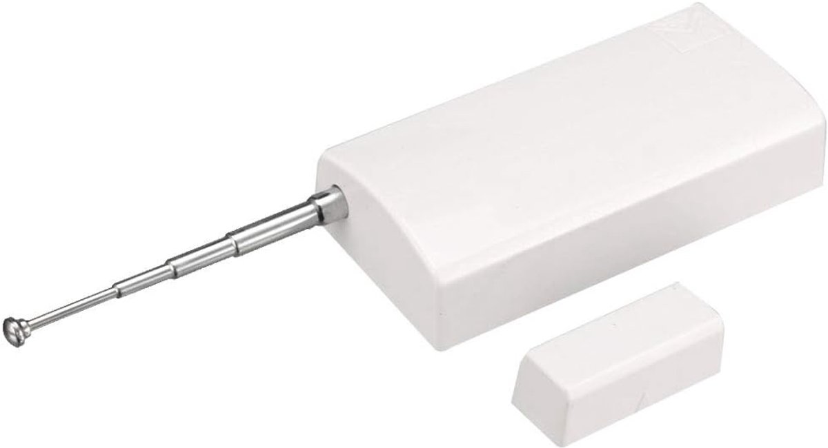 Deur Alarm - Contact Detector - Huis Beveiligen - Draadloos Magnetisch - DC 9V - Wit