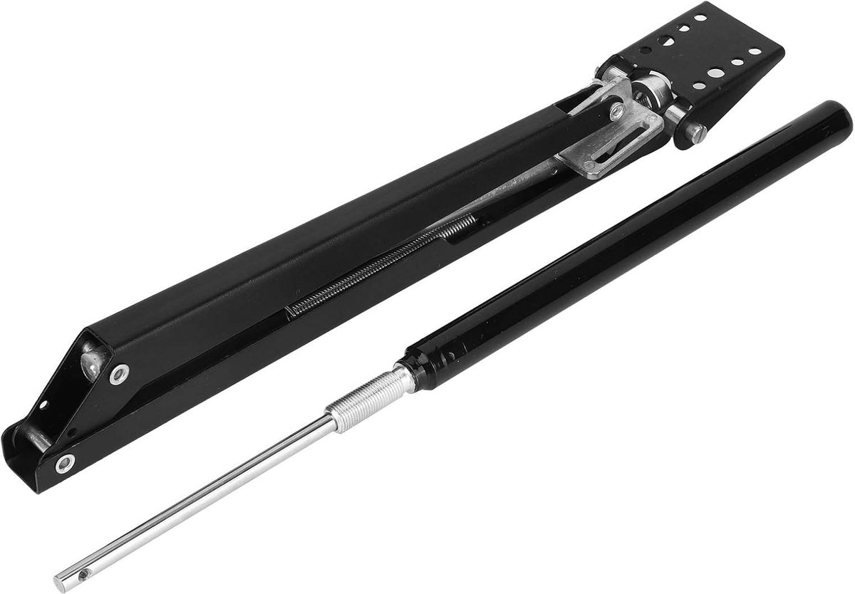 Automatische Kasraamopener - Ventilatiegereedschap Kas - Planten Beschermen - Temperatuurregeling - 45 cm Opening - Zwart