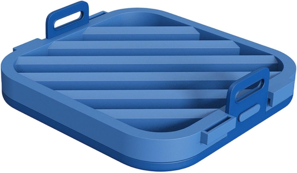 Siliconen Ovenrek Braadrek Bakplaat Gelijkmatig Roosteren Verhoogd Ontwerp 20 tot 25 cm Meerkleurig