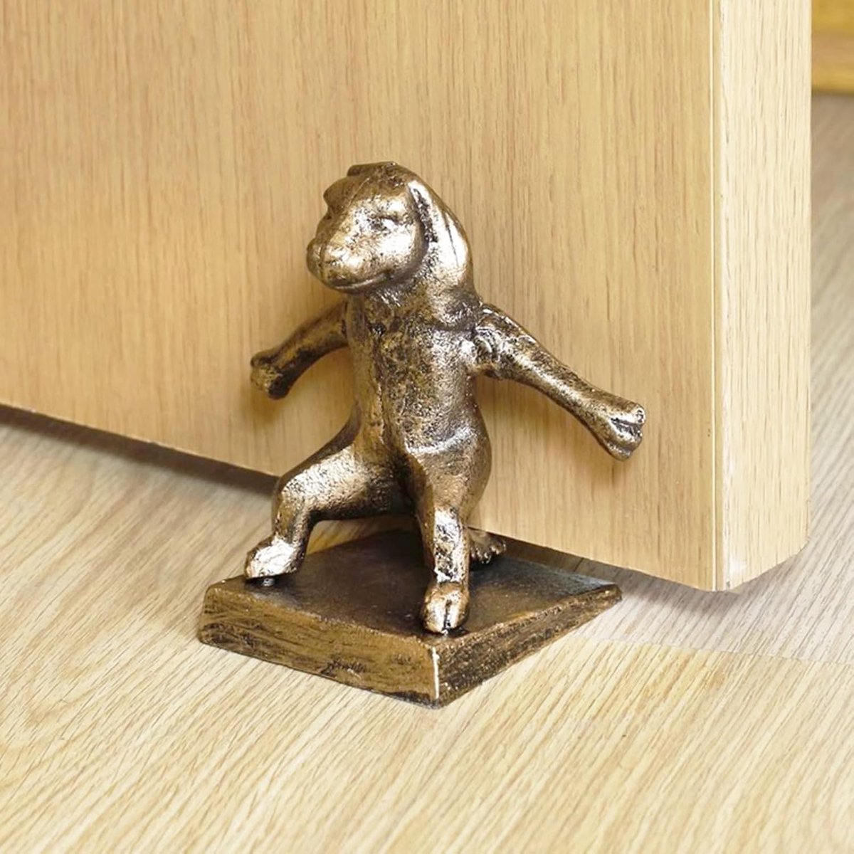 Deurstopper Gietijzer - Hond Decoratie - Deuren Open Houden - Antiek Design - 75 x 85 x 13 cm