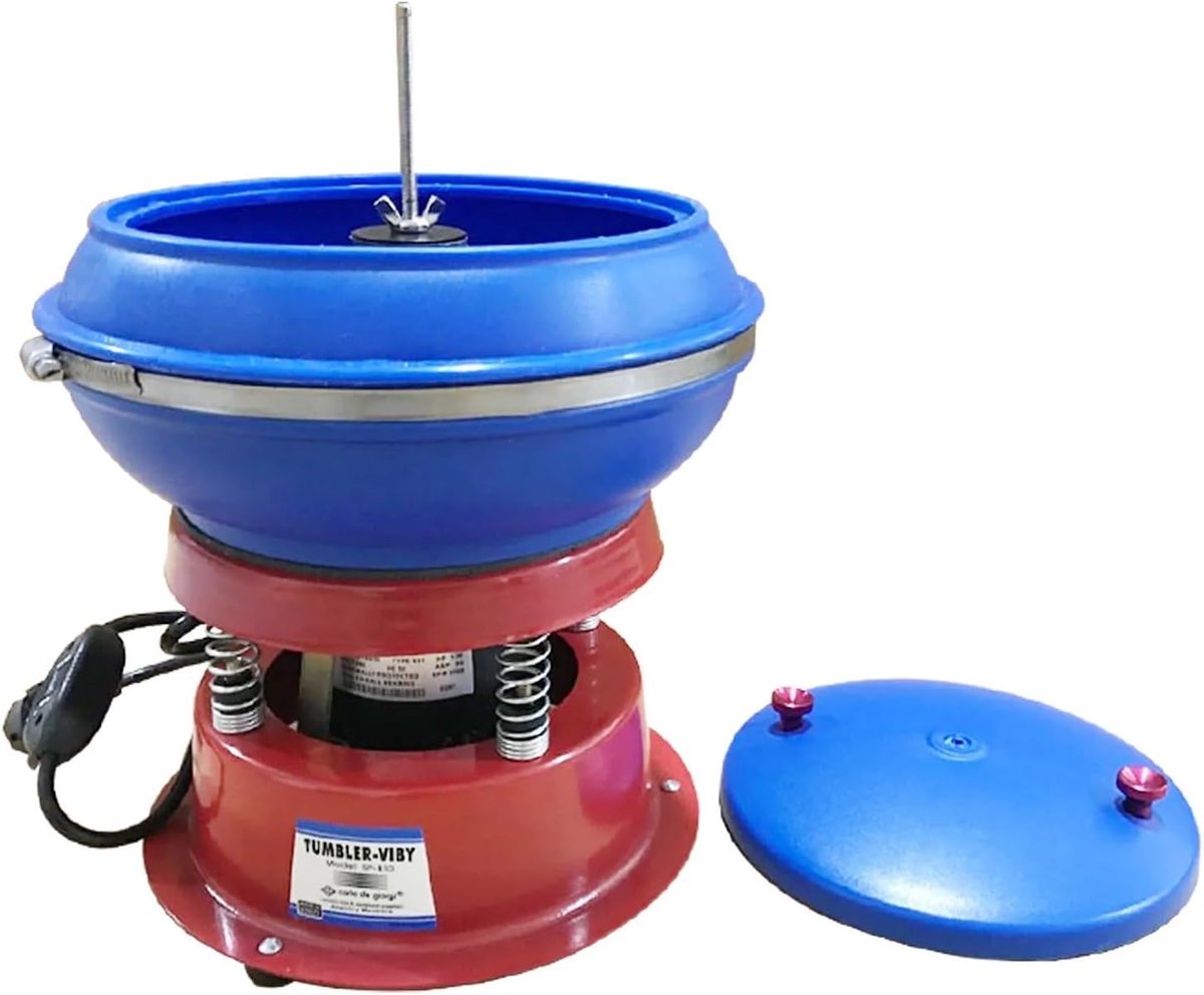 Tril Tumbler - Polijst Machine - Sieraden Polijsten - Krachtige Motor - 3 kg Capaciteit - Zwart