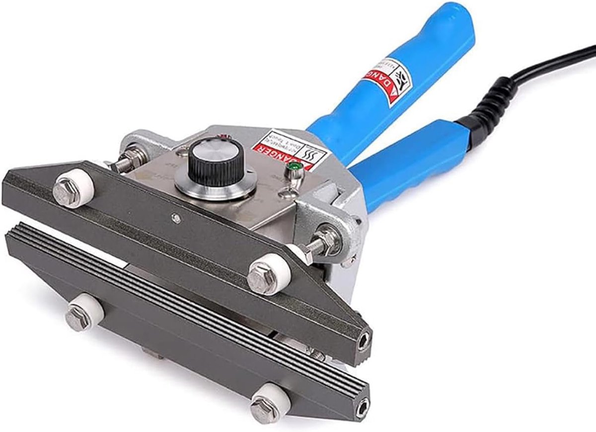 Handmatige Sealer Warmteverzegelaar Krimper Verpakking Afsluiten Teflon Coating 600 MM Zilver