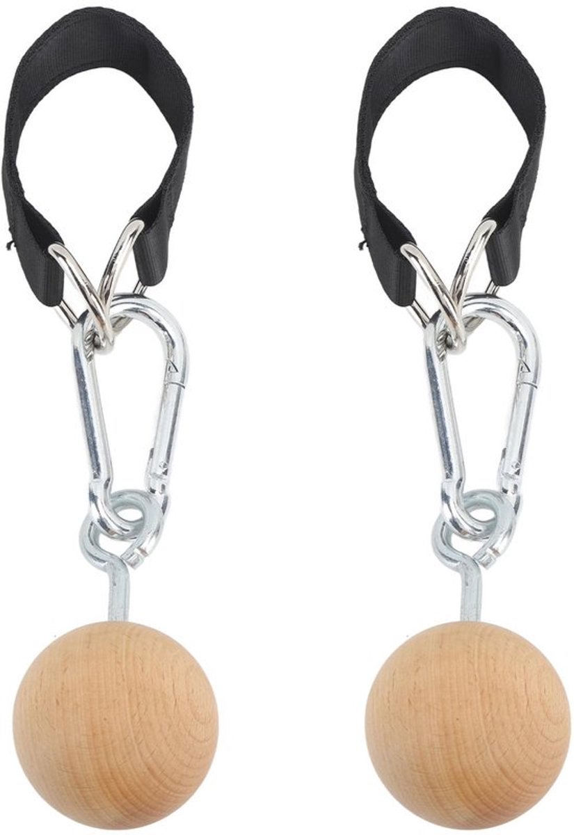 Store_9 - Fitness - Wooden Pull-Up Ball Arm Strength Trainer