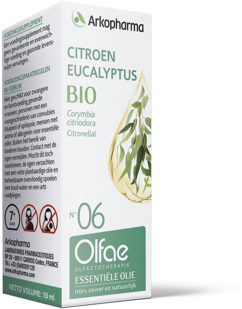 Olfae Citroen eucalyptus 06 bio 10 Milliliter