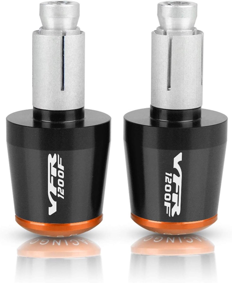 Motorfietshandvat Grips - Stuur Balans - Rijstabiliteit Verbeteren - Beschermt Handvatten - 7/8 Inch - Zwart