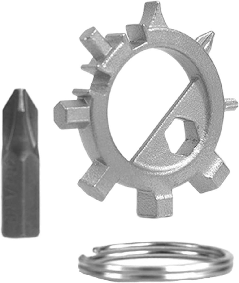 Multitool Schroevendraaier - Handig Gereedschap - Onderhoud & Reparaties - Ophangbaar Ontwerp - 3-10 mm - Zilver