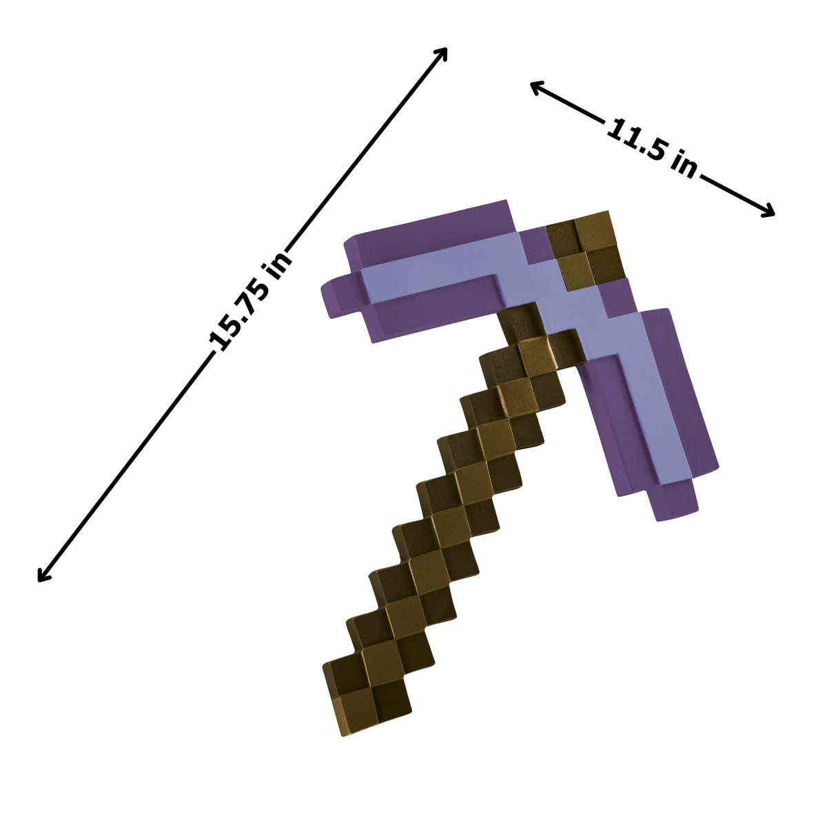 Minecraft Mojang Pickaxe - 40 cm - Speelgoed houweel - Decoratief accessoire - 1 stuk - Game attribuut — afbeelding 5