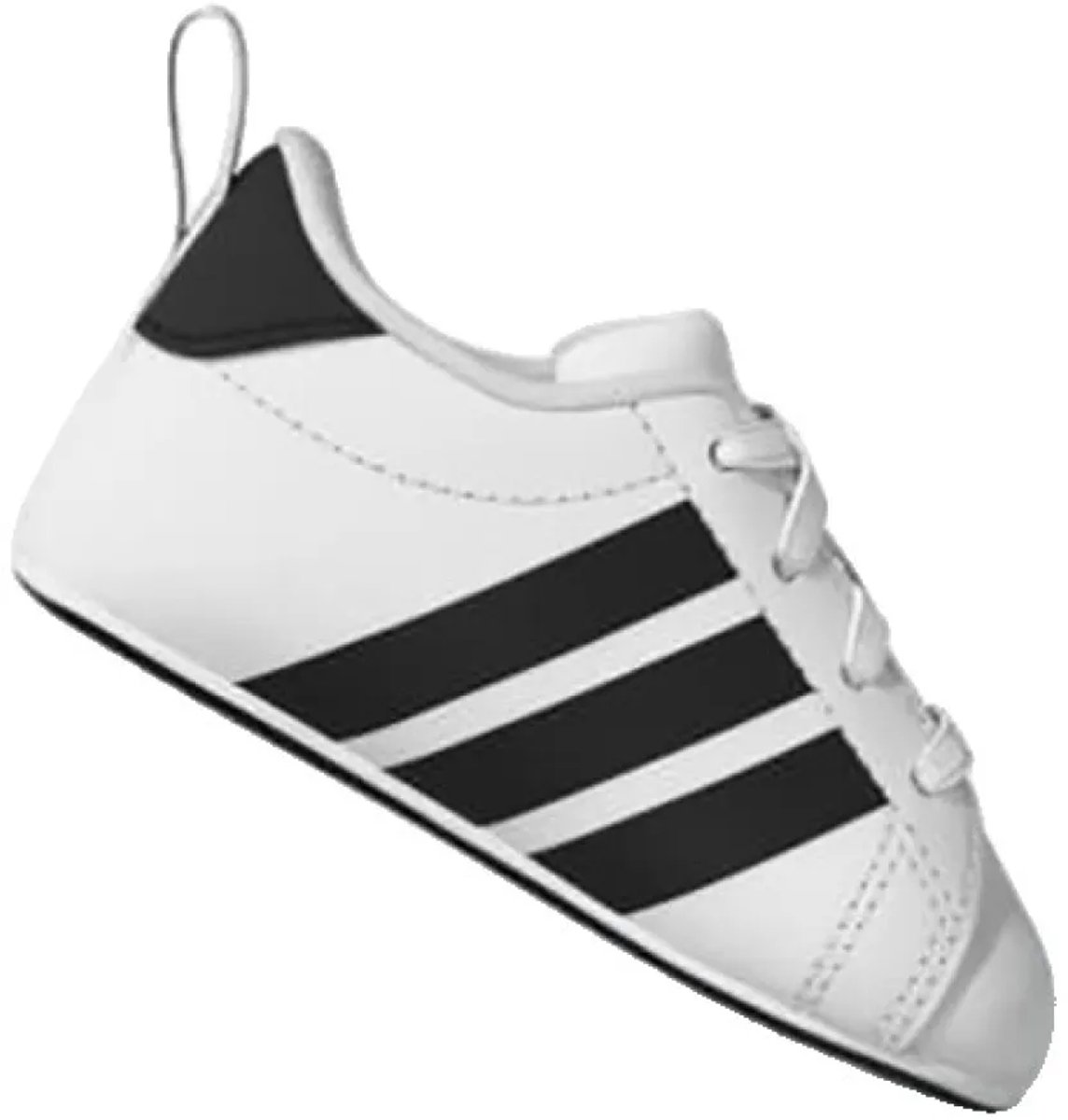 Adidas Grand Court Crib Babyschoenen Kinderen Zwart