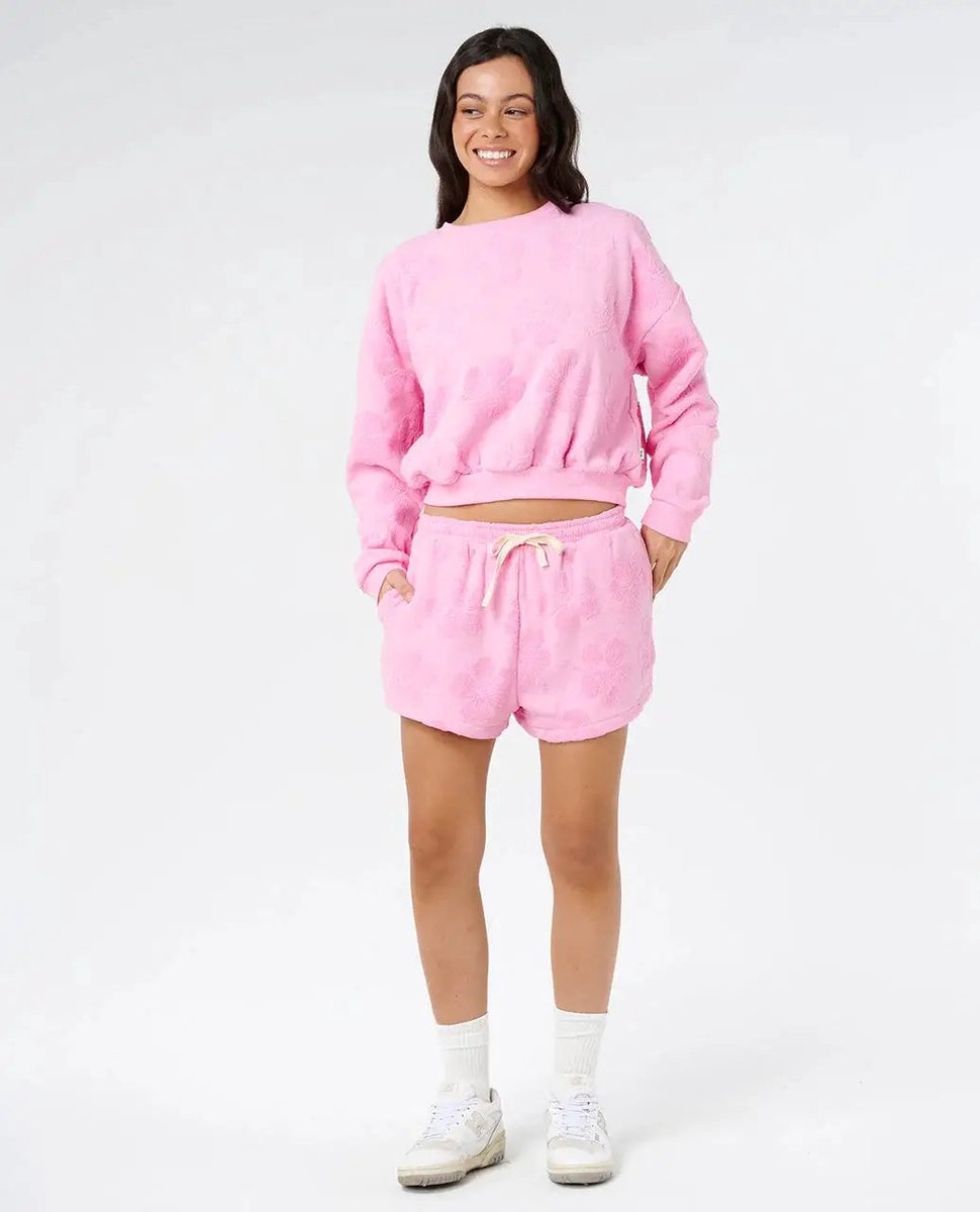Rip Curl Paradise Terry Beach Short - Pink