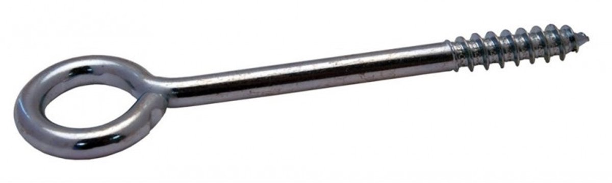 GebuVolco 002 schroefoog lang 7.00x140x20 mm ijzer gegalvaniseerd 002.00140.1020
