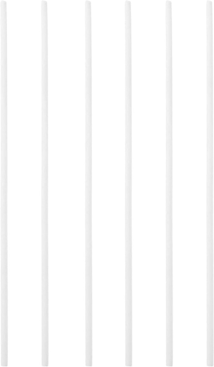 6 Stuks Hangende Brandstofstokken voor Kachels - Ideaal voor Keramische Hangers en Porseleinen Kralen, 10x0.3cm