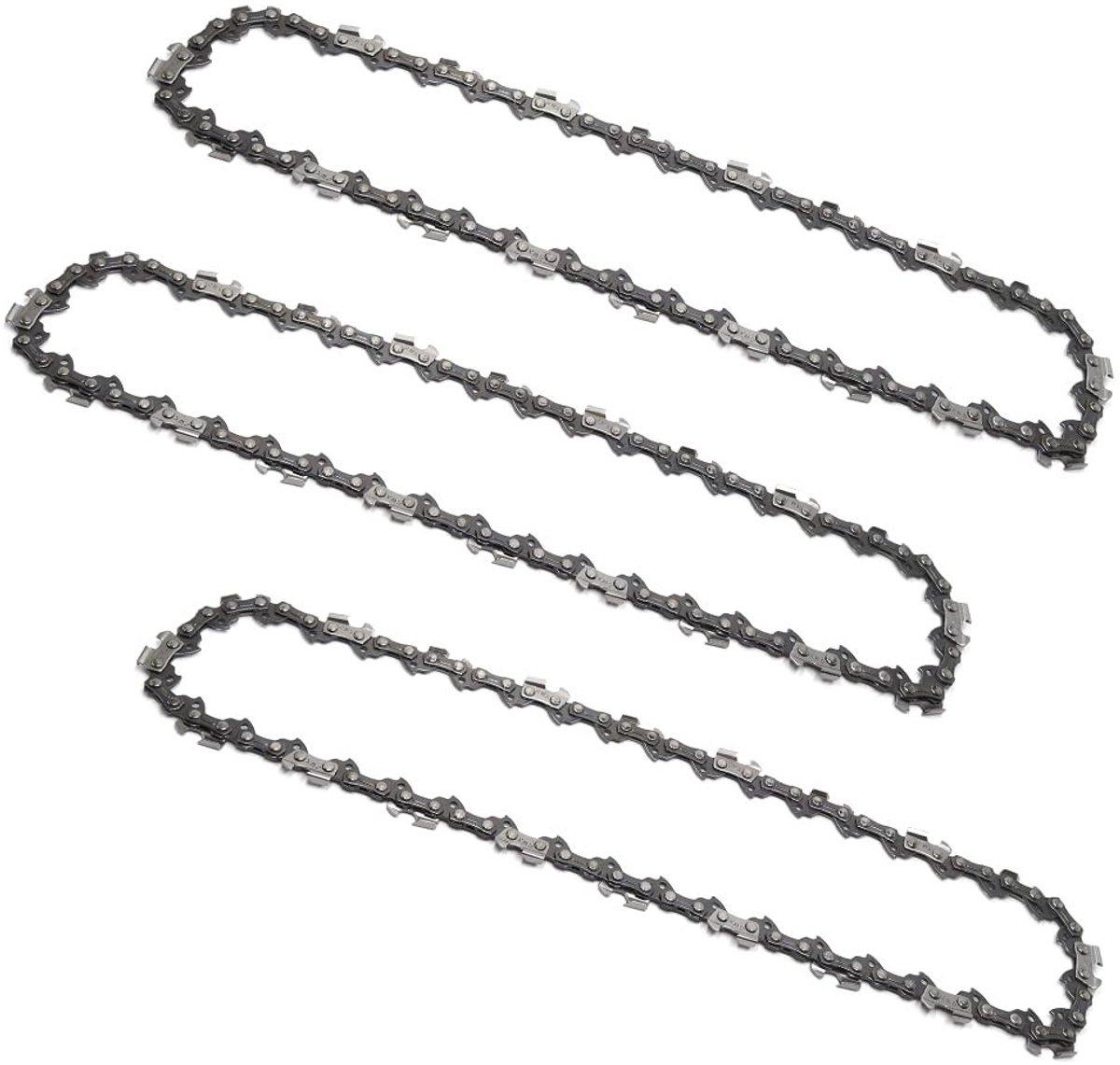 Mini Kettingzaag 10 Inch - 3 Stuks Vervangende Ketting, Ideaal voor Tuinonderhoud en Houtbewerking