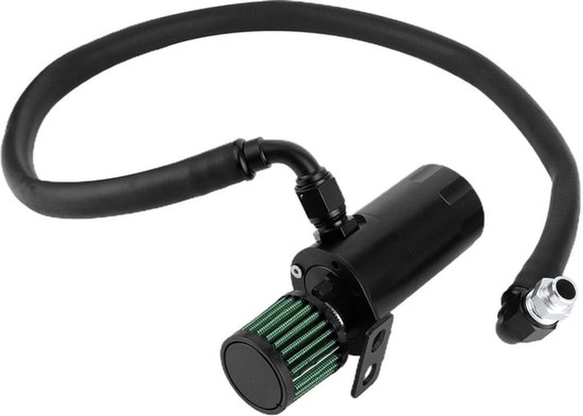 Oliecatchcan 500 ml - Universele Auto Olietank - Aluminiumlegering - Auto Modificatie Accessoire - Duurzaam - Eenvoudig te Installeren - Olievangtank