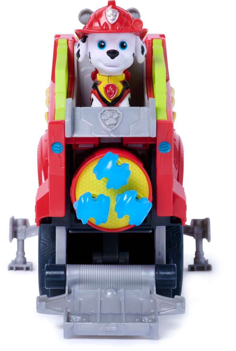 PAW Patrol - De Dino Film - Marshall's Brandweerwagen - Speelgoedbrandweerwagen van meer dan 25,4 cm — cadeau in Spellen & Speelgoed - foto 3
