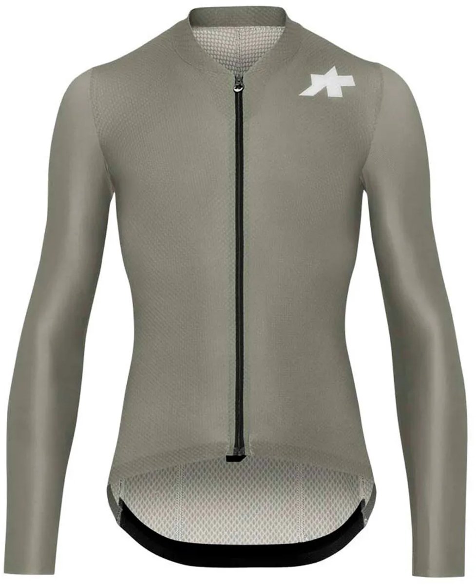 Assos Mille Gt S11 Evo Trui Met Lange Mouwen Groen 2XL Man