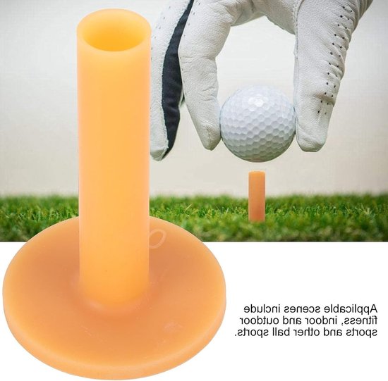 Rubber Golf Tees van 80mm voor Driving Range en Golf Oefeningen, Ideaal voor Precisie en Controle — afbeelding 2