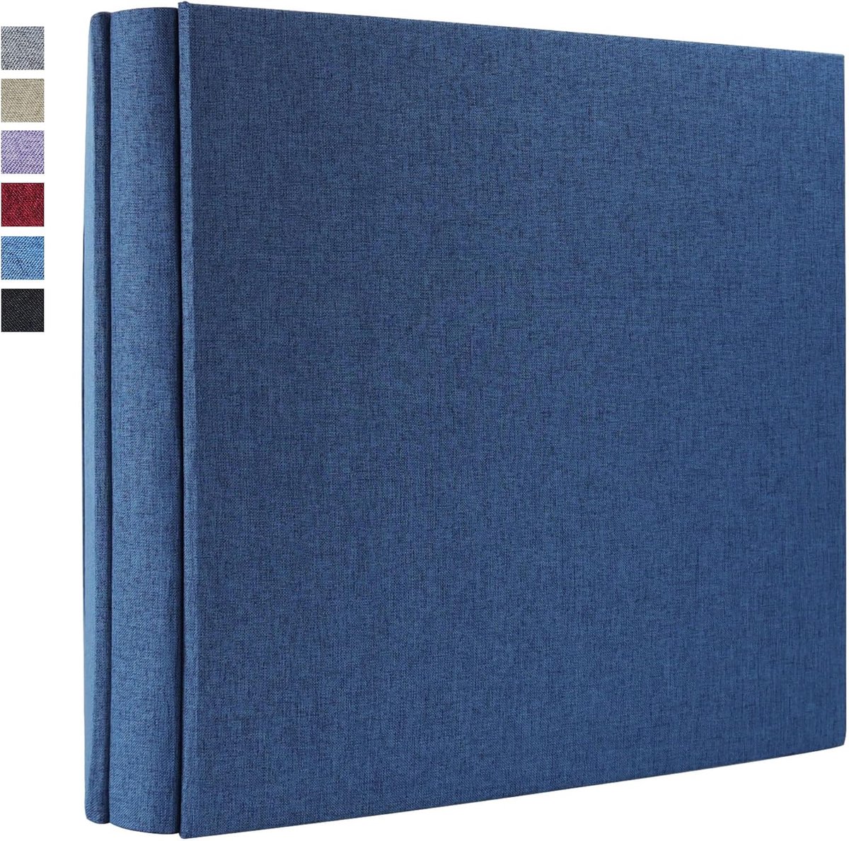SnelShoppen - Photo Album 10x15 cm - 600 Pockets - Luxe Linnen Cover - Voor Familie, Bruiloft en Kinderen - Geschikt voor Horizontale en Verticale Fot