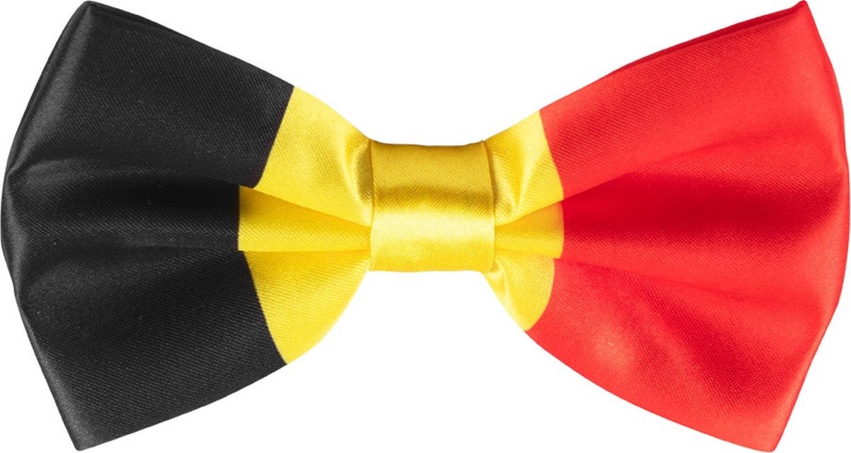New Age Devi - Vlinderstrik - België - Volwassenen - Unisex - Rode Duivels - Voetbal - Belgische vlag