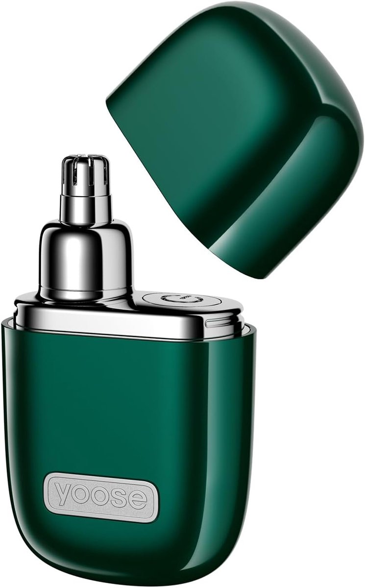SnelShoppen - Pijnloze Neushaartrimmer voor Mannen - Duurzaam Alloy & RVS, IPX7 Waterproof, Geschikt voor Dagelijks Gebruik, Compact en Lichtgewicht